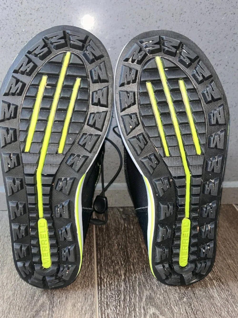 Merrell Youth/Women Snow Bank 3.0 Waterproof Boots Black/Lime Green Size 6M